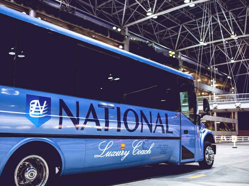 National Luxury Coach - brand development
